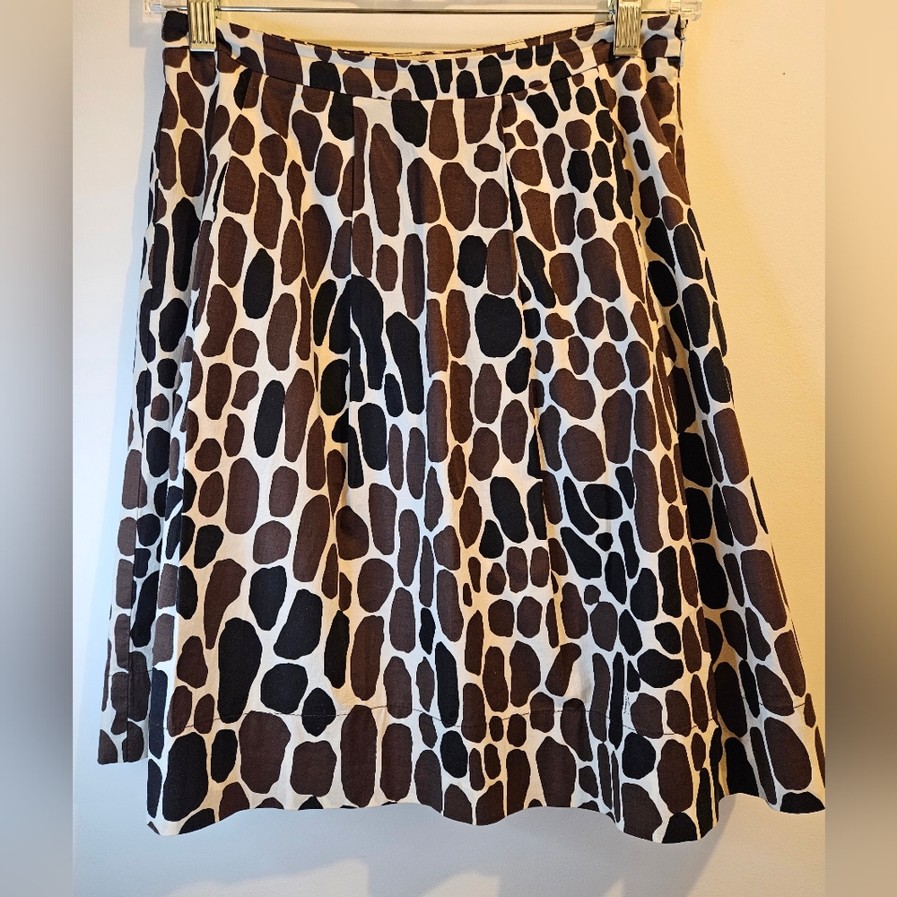 Trina Turk Women's Animal Print Skirt Size 00 #W-422